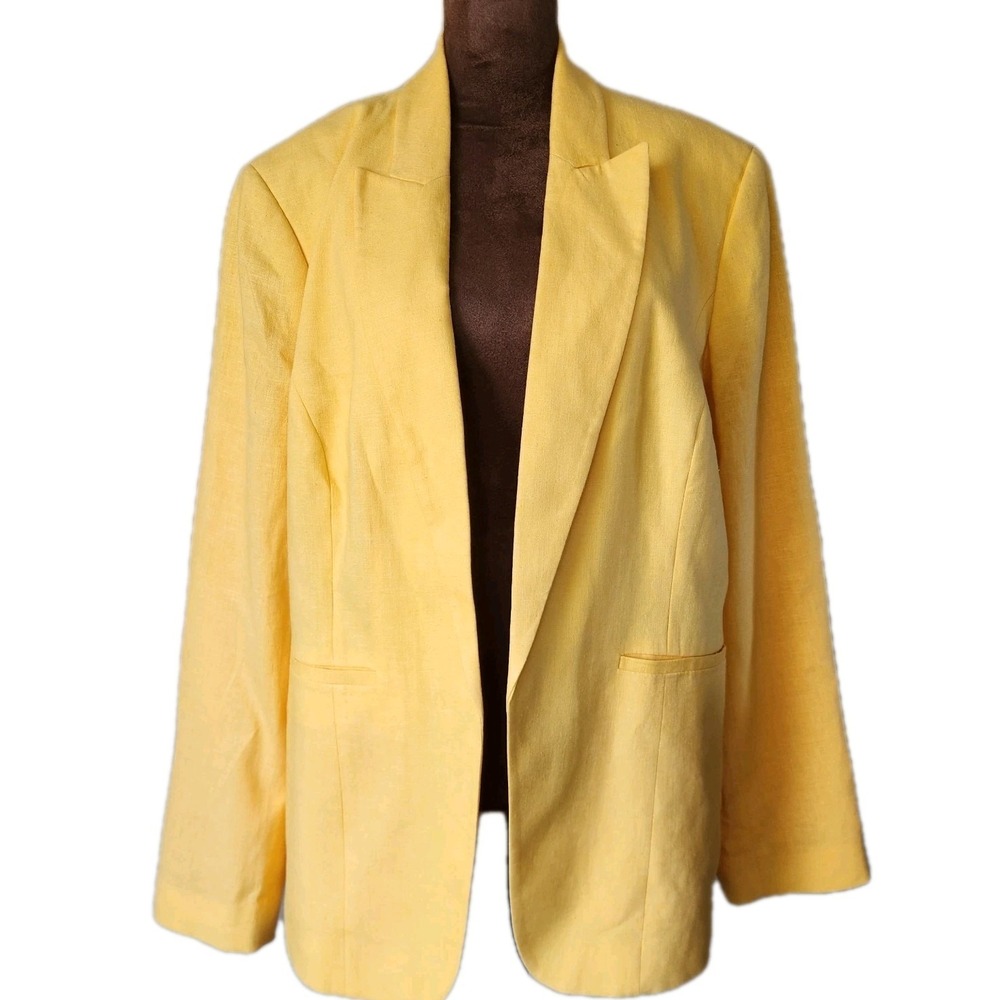 Express Yellow Women's Blazer Jacket